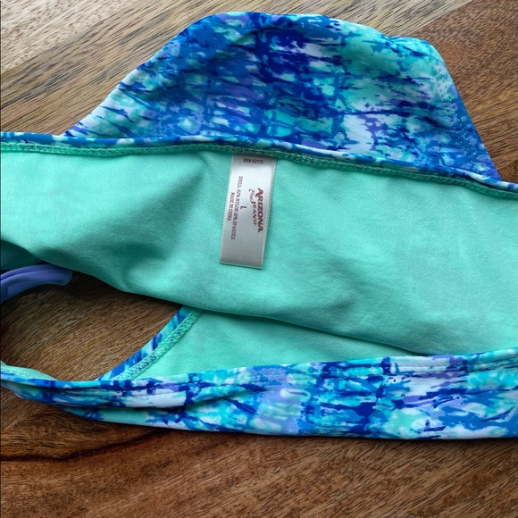 NWOT Women’s Arizona Jean Co Tie Dye String Bikini Bottoms - Picture 4 of 5